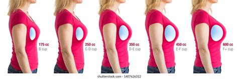 Breast Size Comparison Side by Side